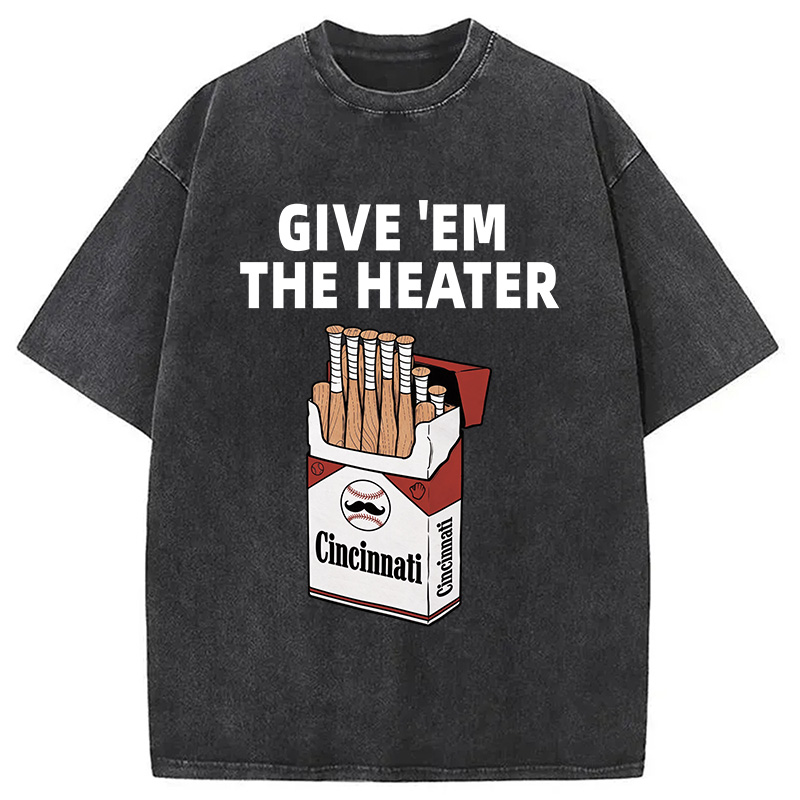 Tokyocanvas Give Them The Heater Washed T-Shirt