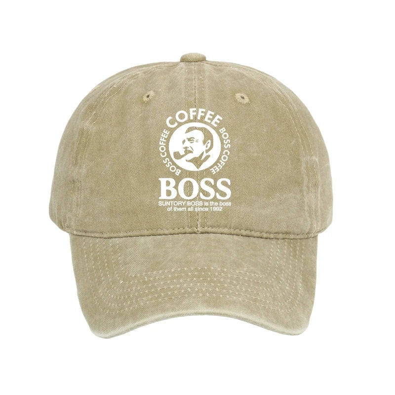 Tokyocanvas Boss Is The Boss Of Them All Washed Cap