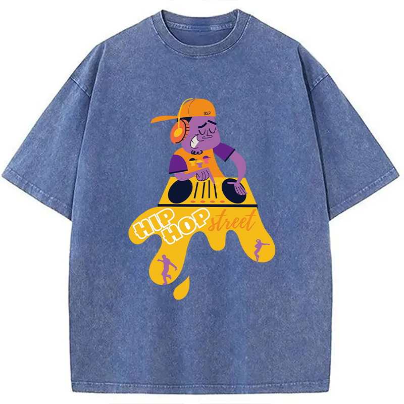 Tokyocanvas Hiphop Lover Street Washed T-Shirt