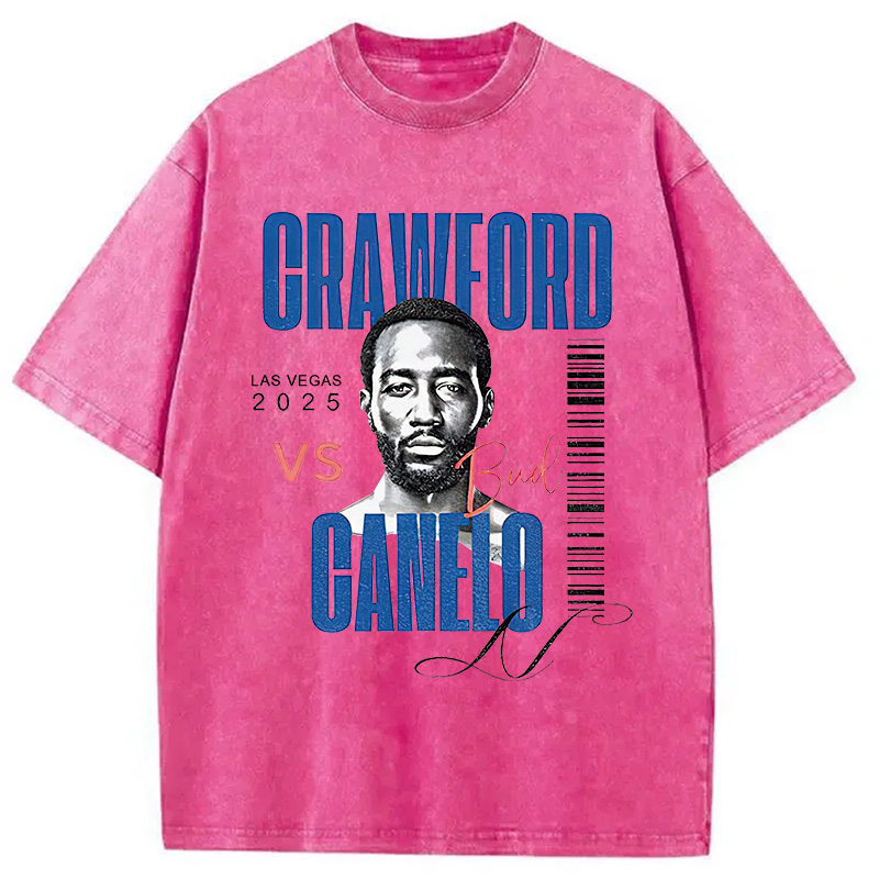 Tokyocanvas Terence Crawford Boxer Washed T-Shirt