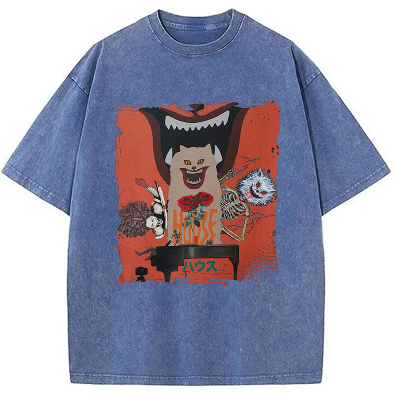 Tokyocanvas House Movie 1977 Washed T-Shirt