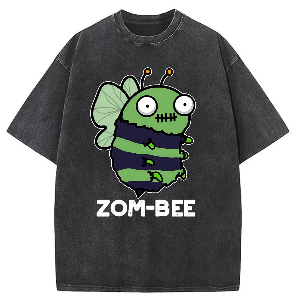 Tokyocanvas Zom-bee Boy Washed T-Shirt
