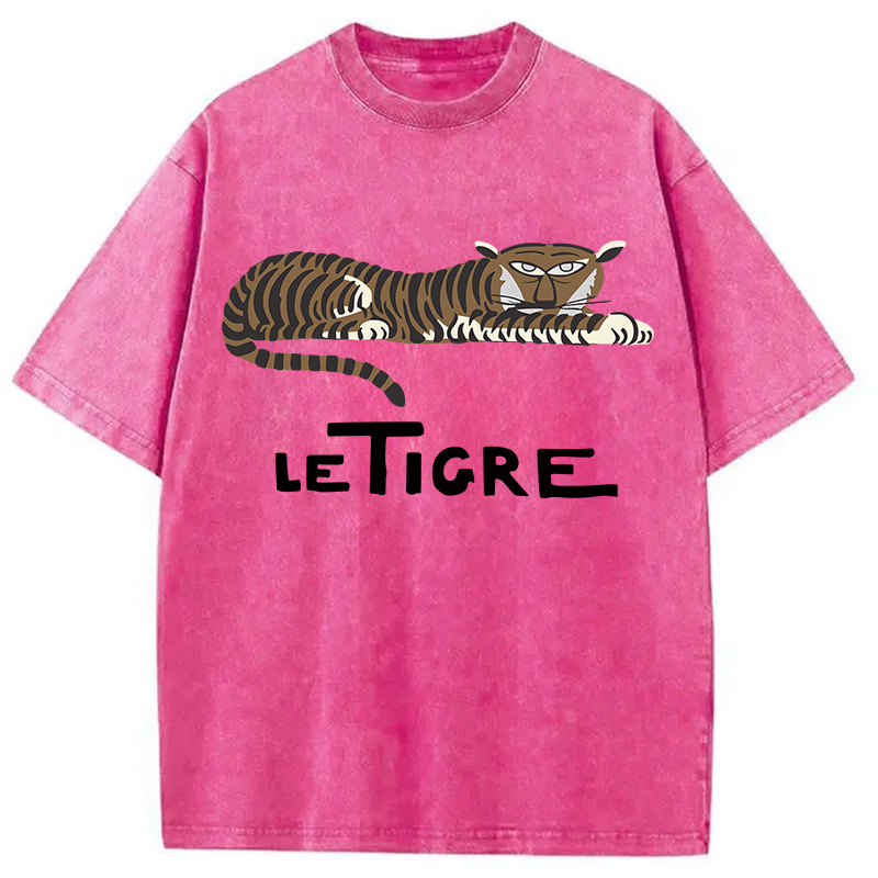 Tokyocanvas Le Tigre Washed T-Shirt