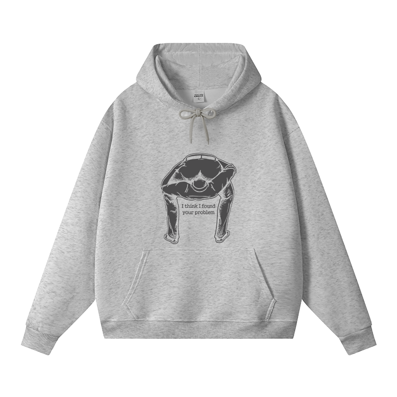 Tokyocanvas I Found Your Problem Fleece Lined Hoodie
