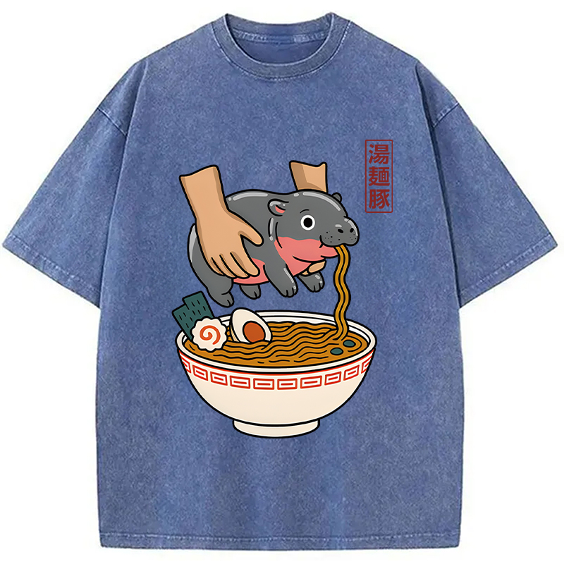Tokyocanvas Noodles Got Me Washed T-Shirt