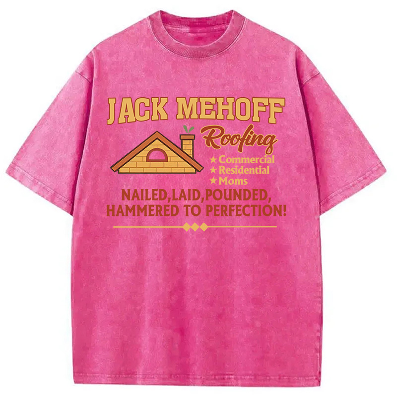 Tokyocanvas Jack Mehoff Roofing Washed T-Shirt