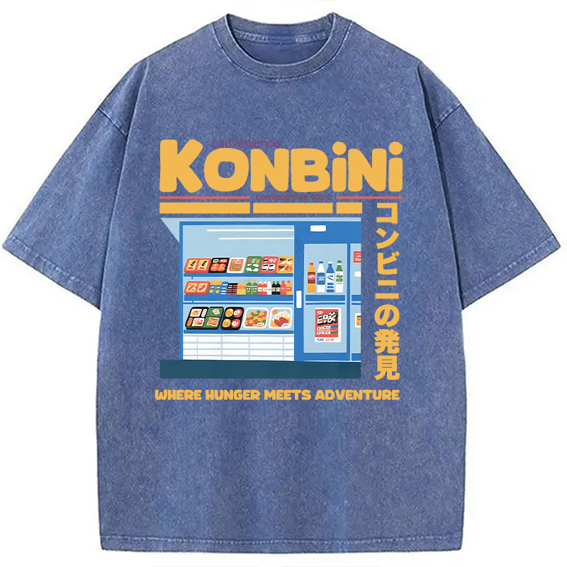 Tokyocanvas Japan Convenience Store Washed T-Shirt
