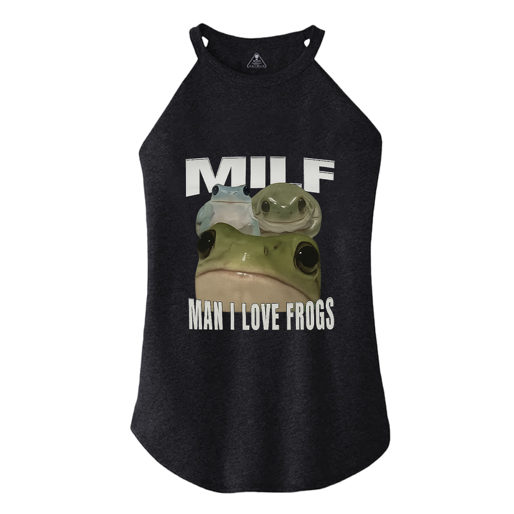 Tokyocanvas Man I Love Frogs Cotton Tank