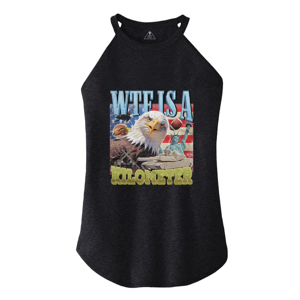 Tokyocanvas Funny Eagle Meme Cotton Tank