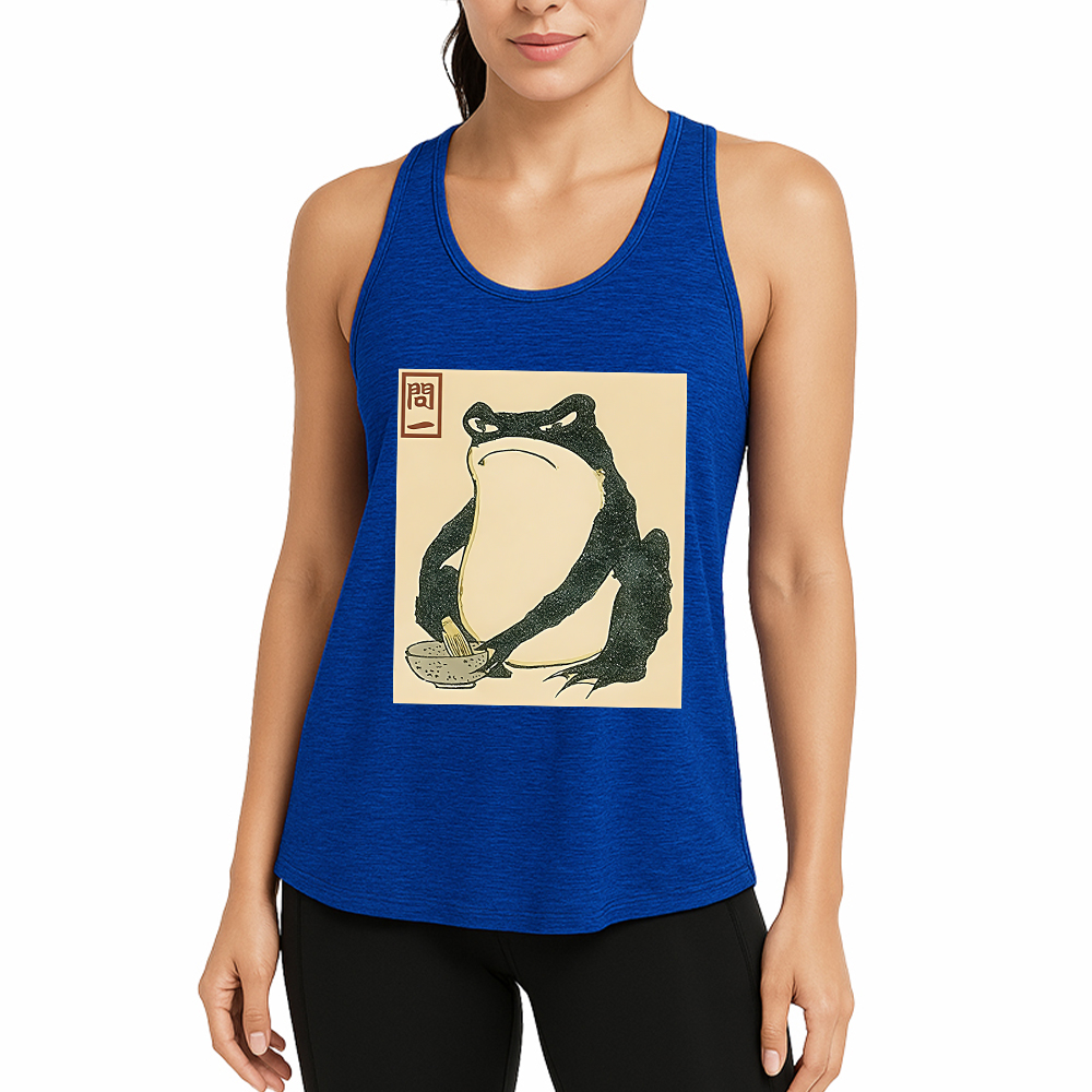 Tokyocanvas Matsumoto Hoji Japanese Frog Fitness Tank