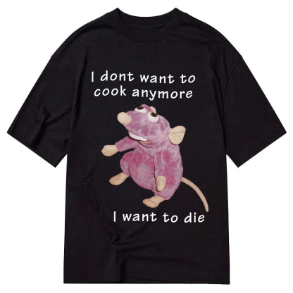 Tokyocanvas I Don't Want To Cook Anymore Classic T-Shirt