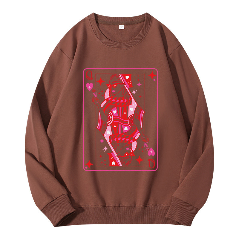 Tokyocanvas Queen of Hearts Valentine Classic Sweatshirt