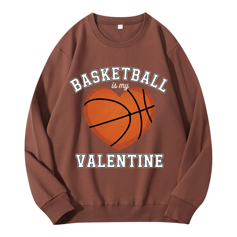 Tokyocanvas Basketball Is My Valentine Classic Sweatshirt