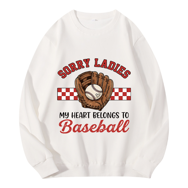 Tokyocanvas Funny Baseball Valentine Classic Sweatshirt