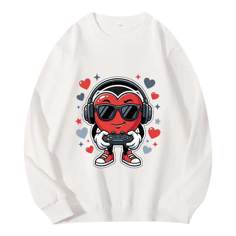 Tokyocanvas Gamer Valentine Classic Sweatshirt