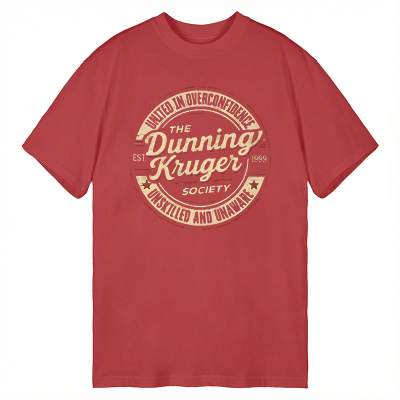 Tokyocanvas The Dunning-Kruger Society Classic T-Shirt