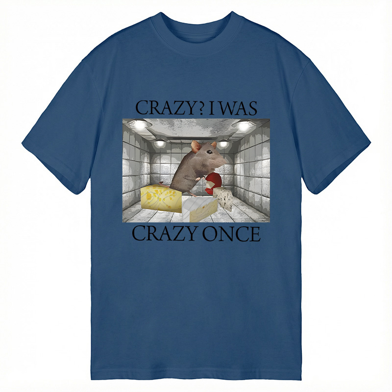 Tokyocanvas Crazy Rat Meme Classic T-Shirt