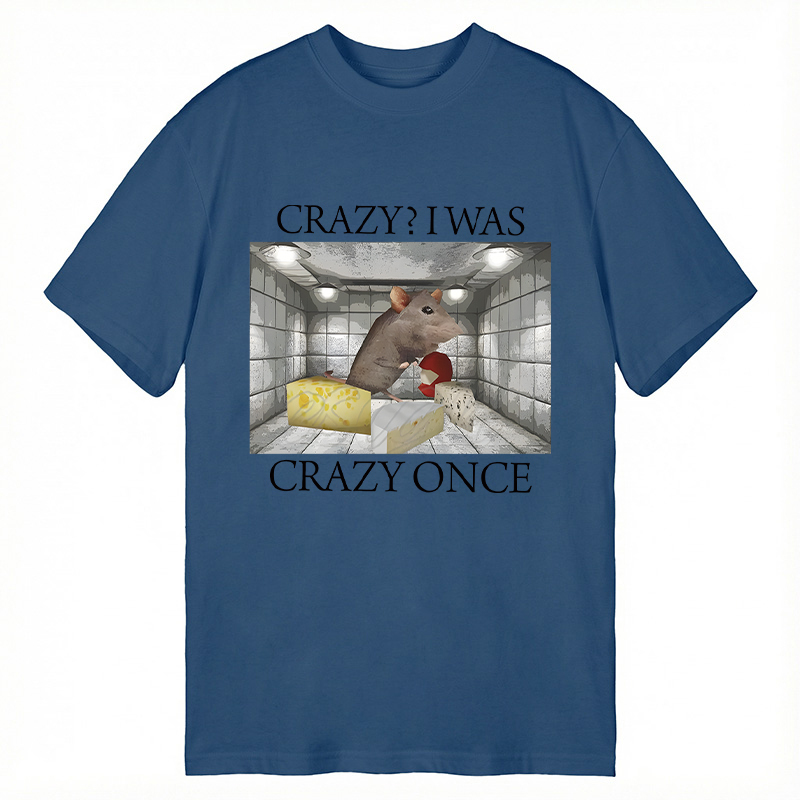 Tokyocanvas Crazy Rat Meme Classic T-Shirt