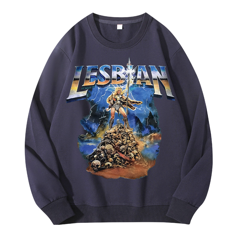 Tokyocanvas Lesbian Warrior Classic Sweatshirt
