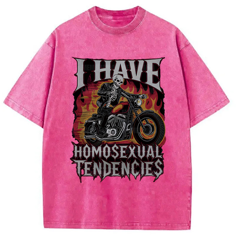 Tokyocanvas I Have Homosexual Tendencies Washed T-Shirt