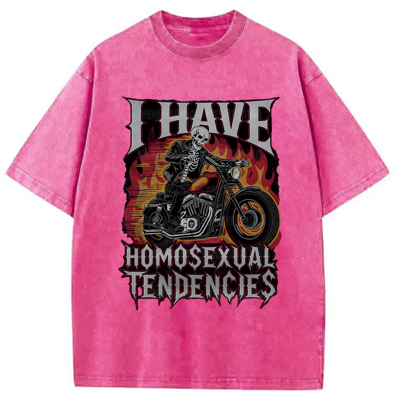 Tokyocanvas I Have Homosexual Tendencies Washed T-Shirt
