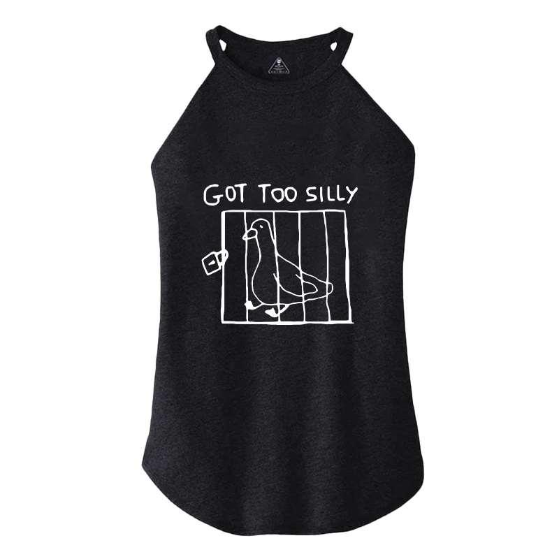 Tokyocanvas Got Too Silly Meme Cotton Tank