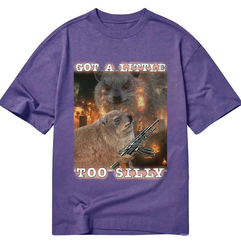 Tokyocanvas Got A Little Too Silly Rock Hyrax Classic T-Shirt