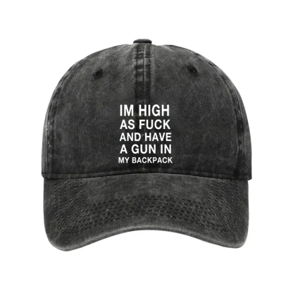 Tokyocanvas Im High Washed Cap
