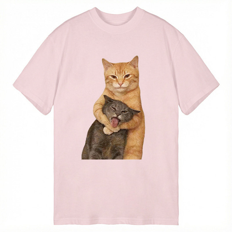 Tokyocanvas Fighting Cat Meme Classic T-Shirt