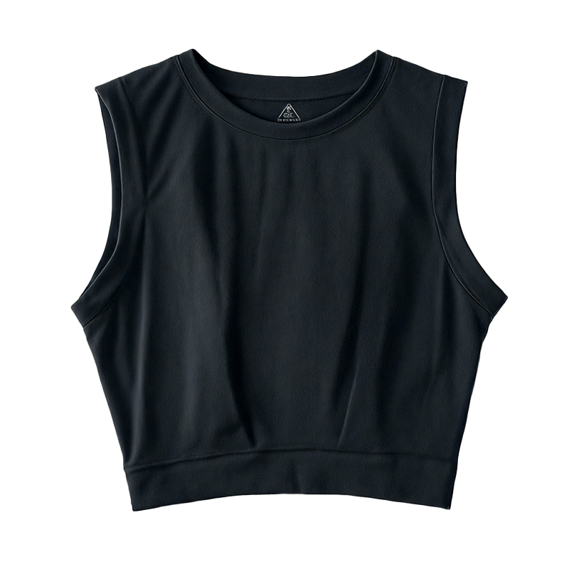 Tokyocanvas Womens Custom Japanese Design Sleeveless Crop Top