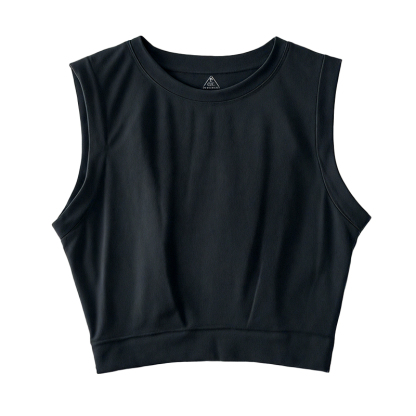 Tokyocanvas Womens Custom Japanese Design Sleeveless Crop Top