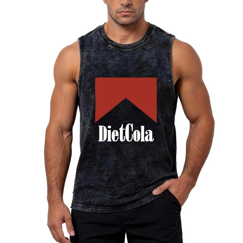 Tokyocanvas Diet Cola Washed Tank