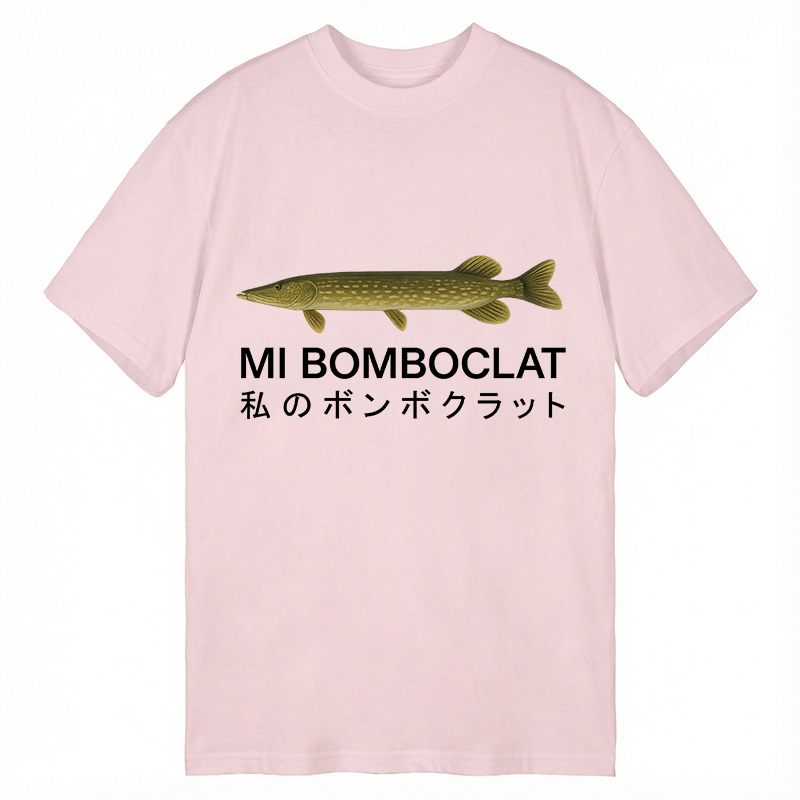 Tokyocanvas Mi Bomboclat Fish Meme Classic T-Shirt