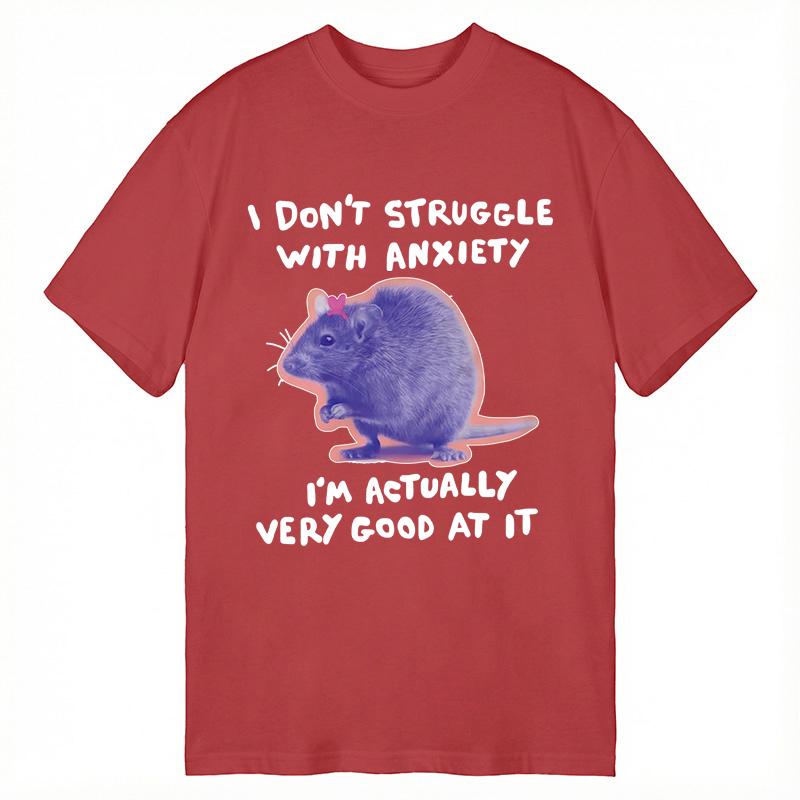 Tokyocanvas I Don't Struggle With Anxiety Classic T-Shirt