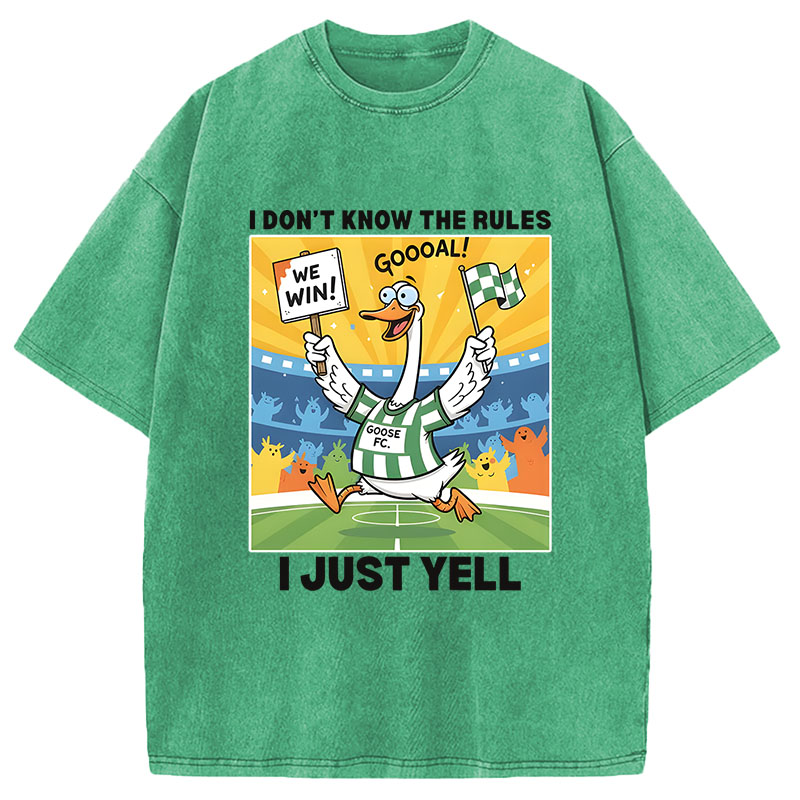 Tokyocanvas I Don�t Know the Rules Washed T-Shirt
