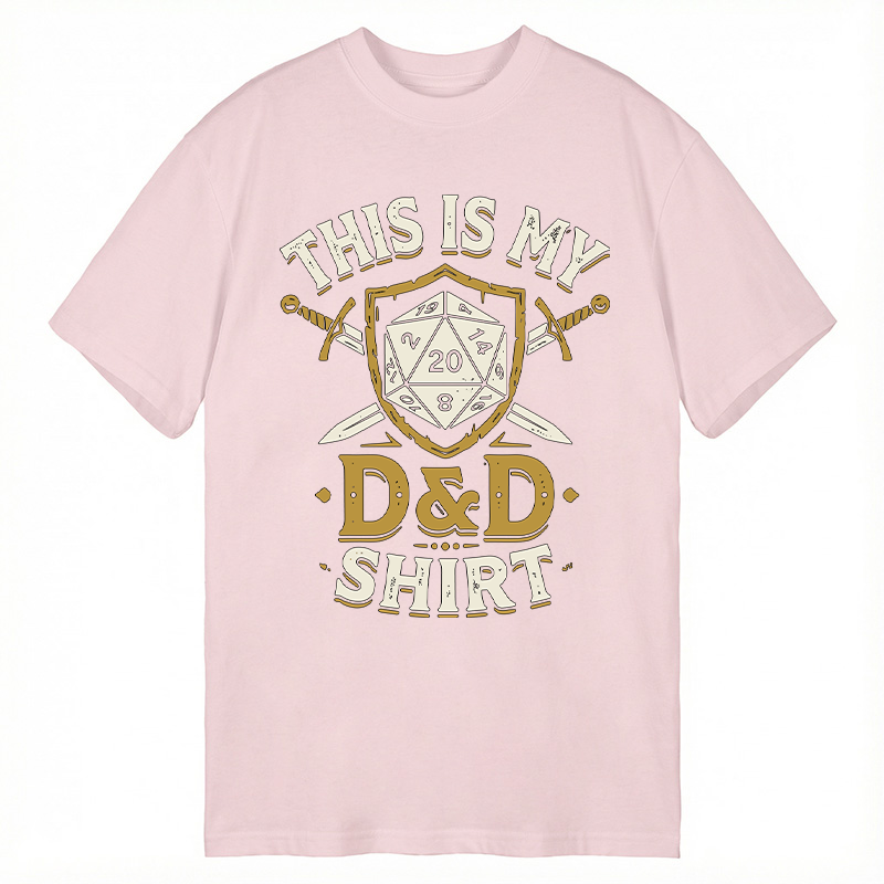 Tokyocanvas This Is My D&D shirt Classic T-Shirt