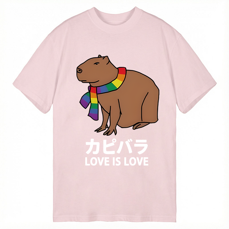 Tokyocanvas Capybara With Love Classic T-Shirt