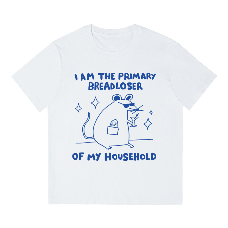 Tokyocanvas I Am the Primary Breadloser of My Household Boxy T-shirt