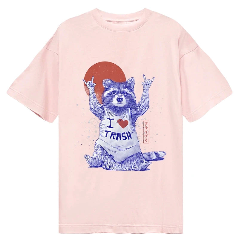 Tokyocanvas I love Trash Classic T-Shirt