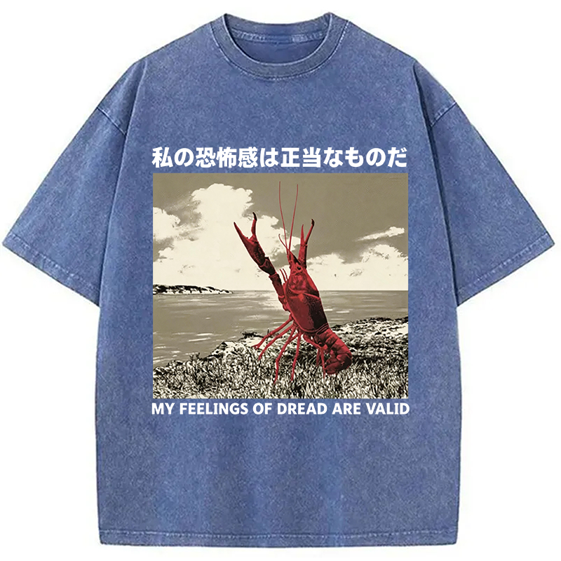 Tokyocanvas Japanese Crawfish Washed T-Shirt