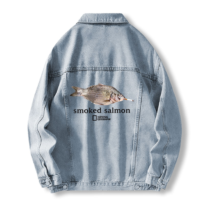 Tokyocanvas Smoked Salmon Jean Jackets