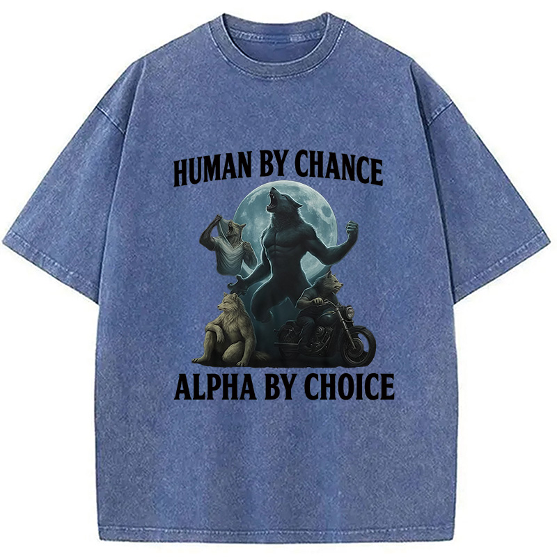 Tokyocanvas Human by Chance Washed T-Shirt