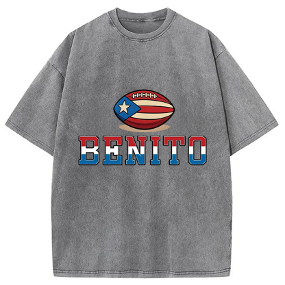 Tokyocanvas Benito Team Washed T-Shirt