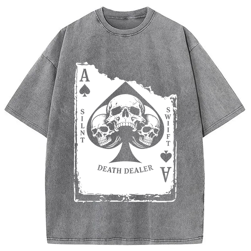 Tokyocanvas Death Dealer Washed T-Shirt