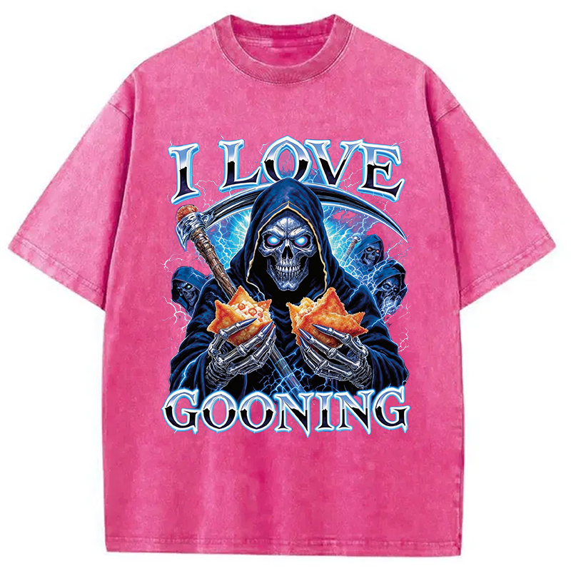 Tokyocanvas I Love Gooning Washed T-Shirt