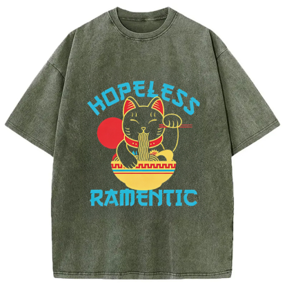 Tokyocanvas Hopeless Ramentic Washed T-Shirt