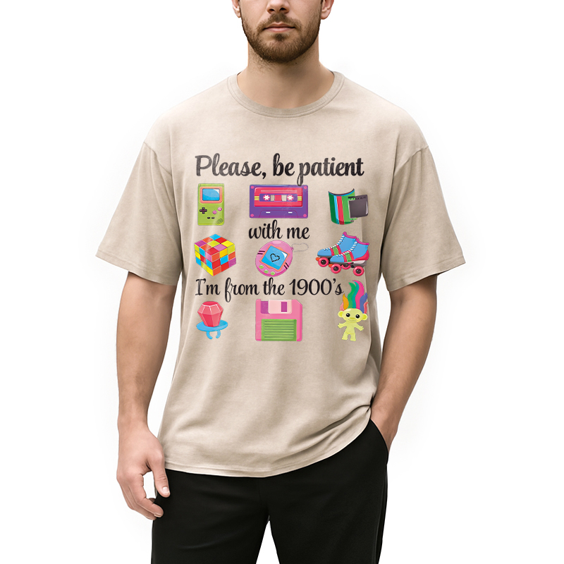 Tokyocanvas Please Be Patient Washed T-Shirt