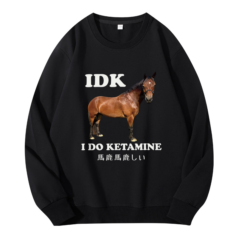 Tokyocanvas IDK I Do Ketamine Classic Sweatshirt