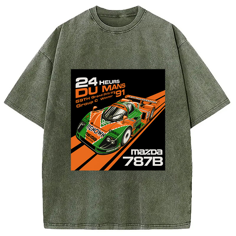 Tokyocanvas Mazda 787B Washed T-Shirt