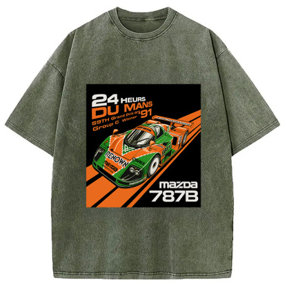 Tokyocanvas Mazda 787B Washed T-Shirt
